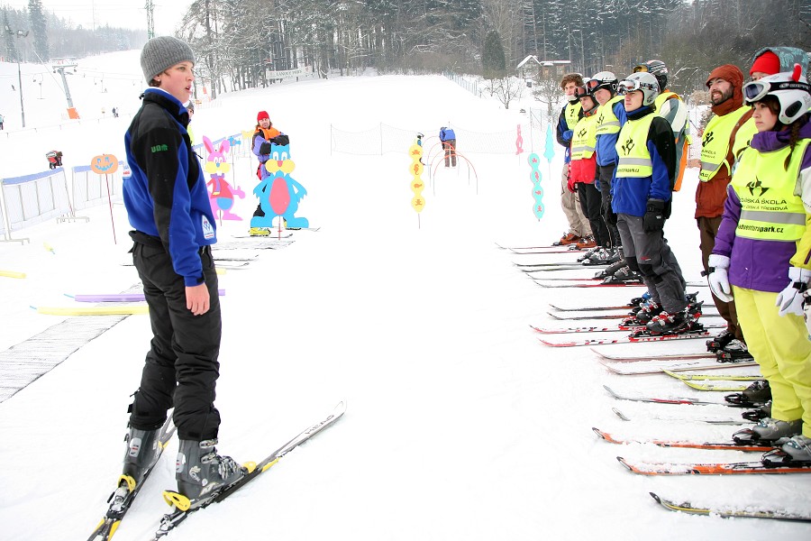 Kurz instruktorů lyžařské školy