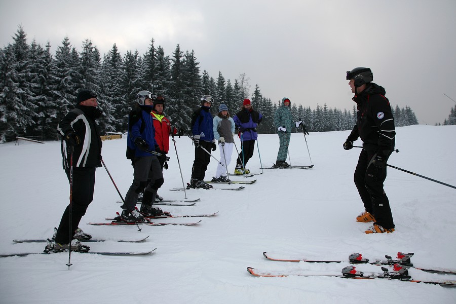 Kurz instruktorů lyžařské školy