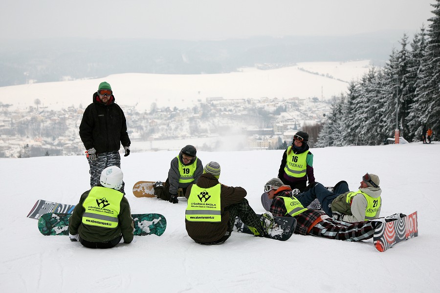 Kurz instruktorů lyžařské školy