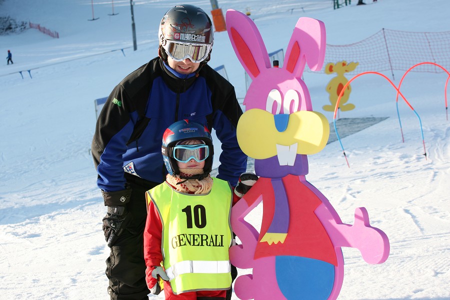 Lyžařská škola leden 2011