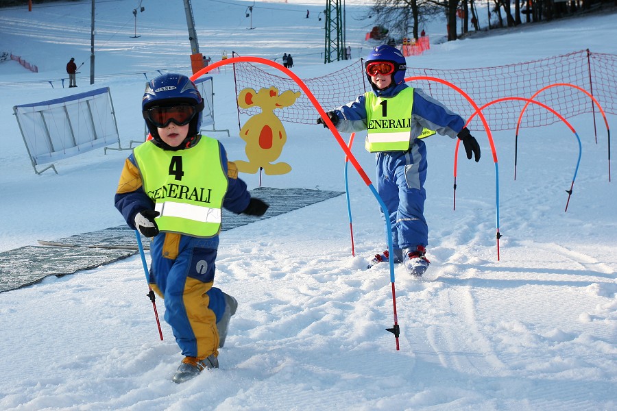 Lyžařská škola leden 2011
