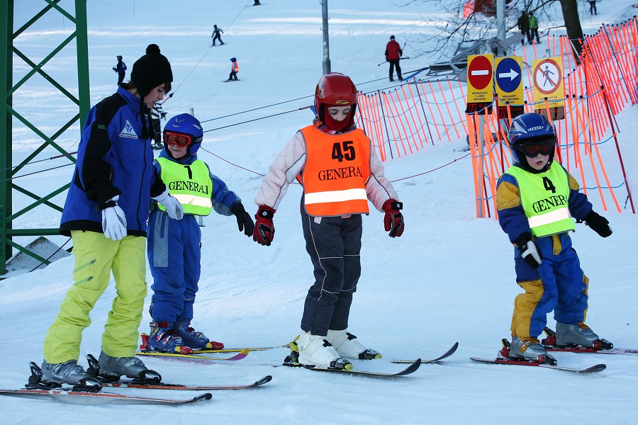 Lyžařská škola leden 2011