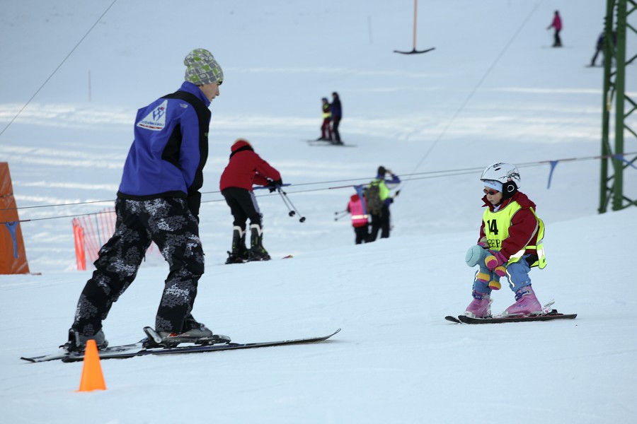 Lyžařská škola leden 2011