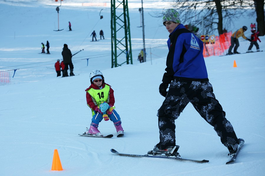 Lyžařská škola leden 2011