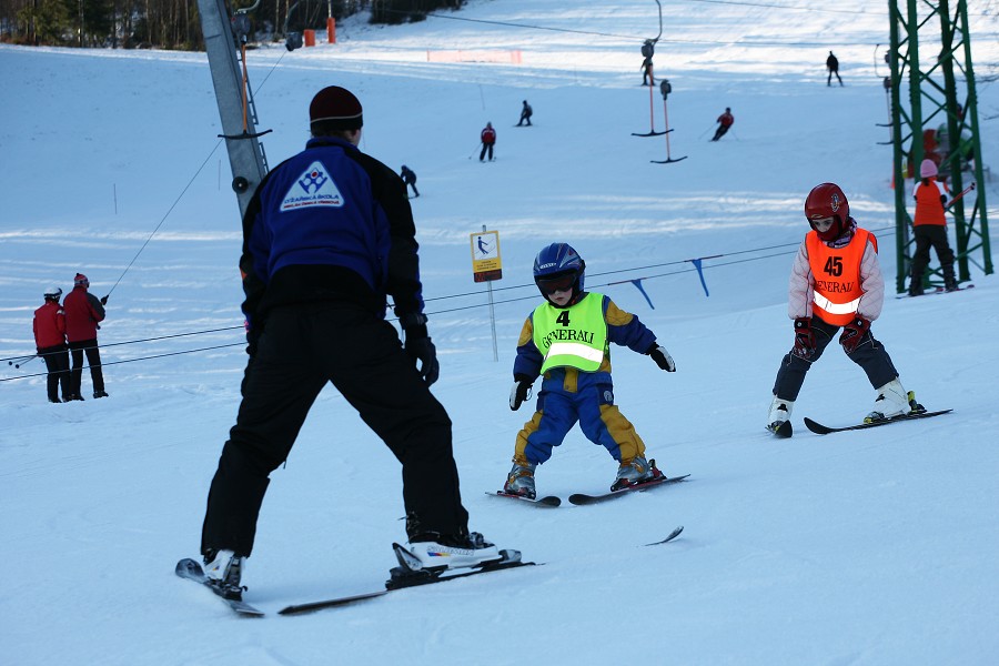 Lyžařská škola leden 2011